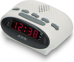 Ices ICR-210 - Wekkerradio - Wit
