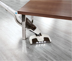 2 in 1 hand- en steelstofzuiger, zakloos - Met afneembare handstofzuiger - Accuduur: 26/34 min. - Snelheden: 2 - Meegeleverde accessoires: 2 in 1 voegenopzetstuk, borstelopzetstuk, netadapter, laadstation