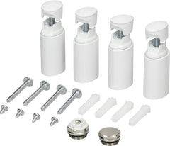 Badkamer radiator - Handdoekradiator - Verwarming Badkamer - 50x80 cm - Wit - LuxeBath