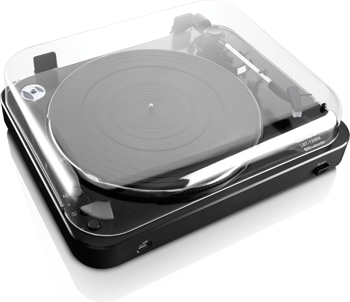 Lenco Platenspeler met Bluetooth - LBT-120BK - Zwart •