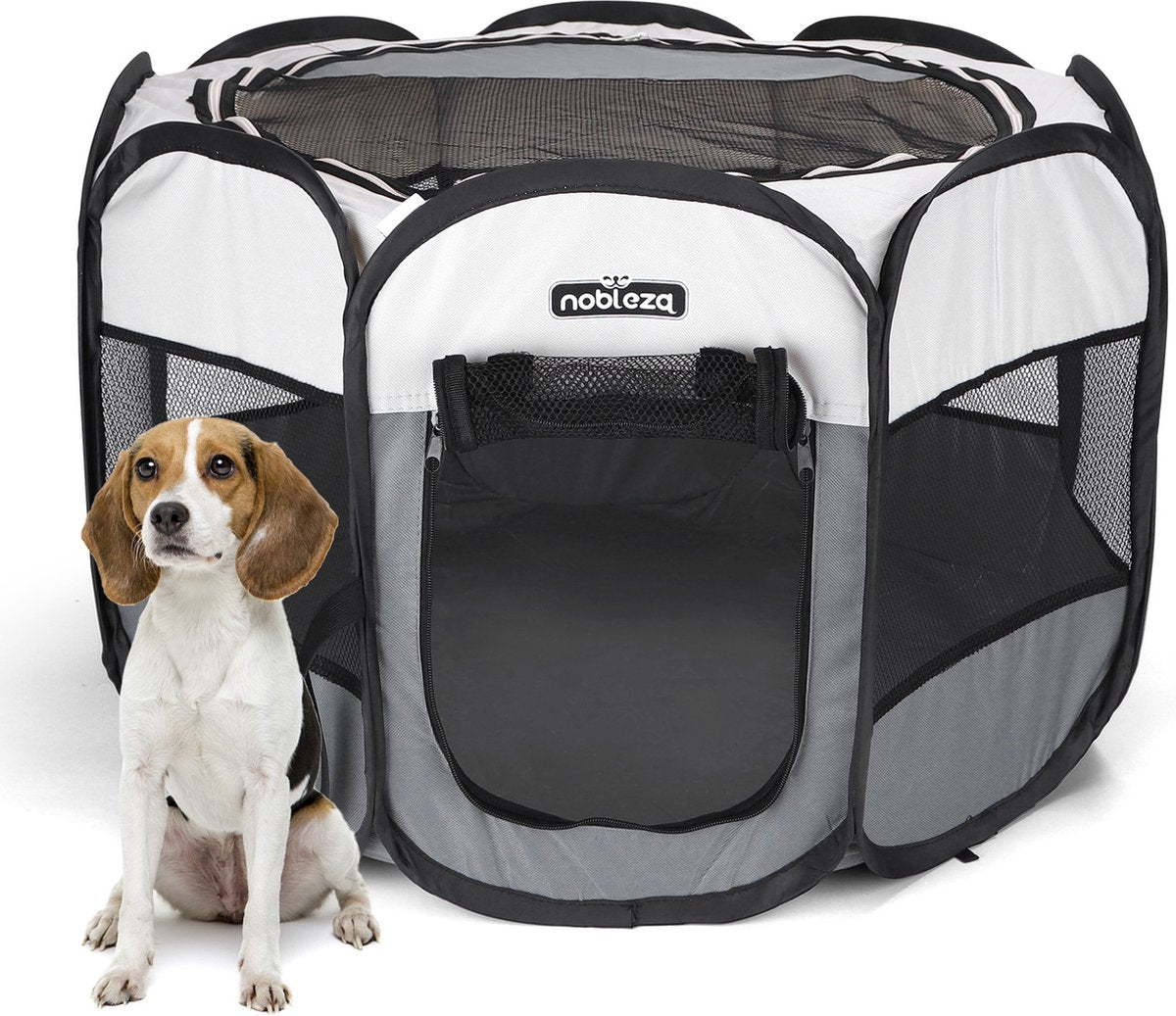 Nobleza Puppyren - Konijnenren - Dierenren - 92x92x58cm