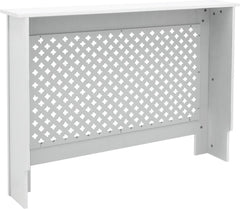 Radiatorombouw - Radiatorbekleding - Radiatorpaneel - 112x19x82 cm - Zwart - ECD Germany