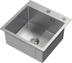 Spoelbak - Wasbak - Keuken - 45x45 cm - RVS - ML-Design