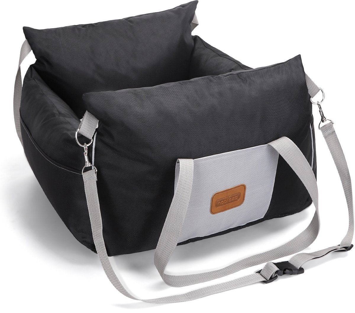 Nobleza Hondenmand auto - Automand hond - 58x56x33 cm - Zwart •