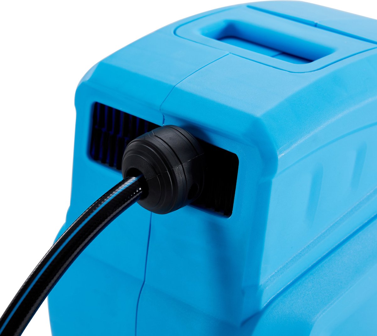 AREBOS Tuinslanghaspel - Tuinslang - Waterslangslang met Snelkoppeling - 20 m - Blauw