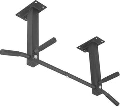 Gorilla Sports Optrekstang - Pull Up Bar - Dakmontage - Zwart – Plafond
