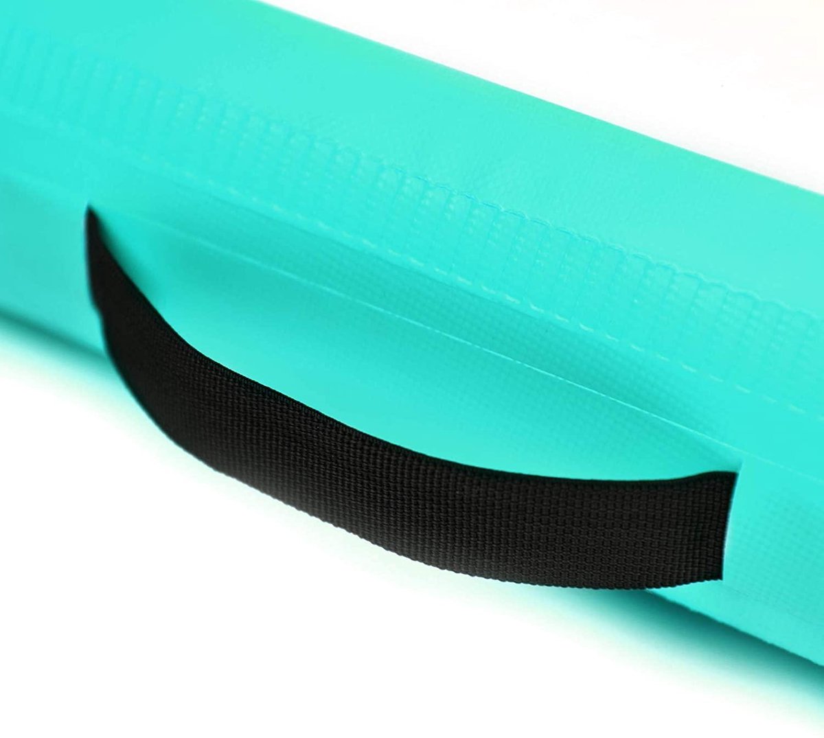 Opblaasbare PVC gym mat, 3 x 1 meter, met elektrische luchtpomp, gymnastiekmat, trainingsmat, fitnessmat