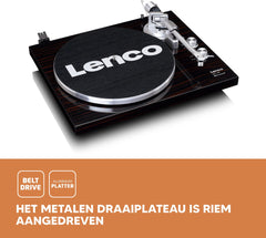 Lenco Platenspeler met Bluetooth - LBT-188WA - Bruin •