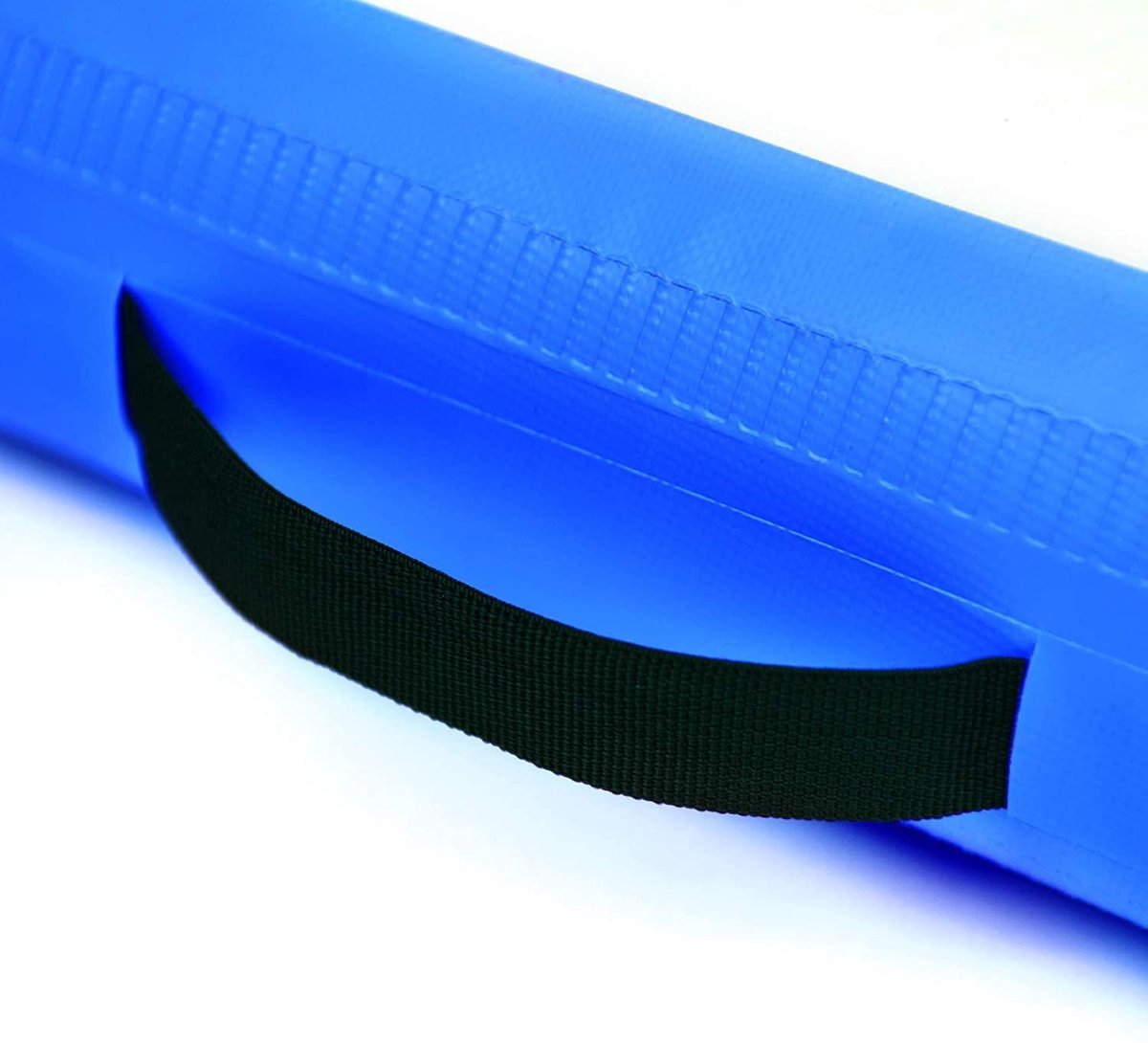 Opblaasbare PVC gym mat 4 x 1m, met elektrische luchtpomp, gymnastiekmat, trainingsmat, fitnessmat