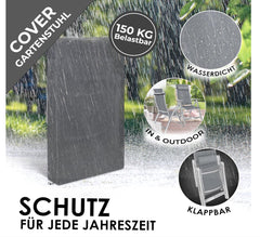 Tuinstoelen verstelbaar - Ligstoel - Set van 2 - Grijs - KESSER®