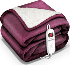 Elektrische deken - Warmtedeken - 2 persoons - 200x180 cm - Rood - Sinnlein®