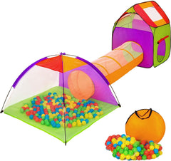 Speeltent - Kindertent - Speelhuisje - Met ballen - Tectake®
