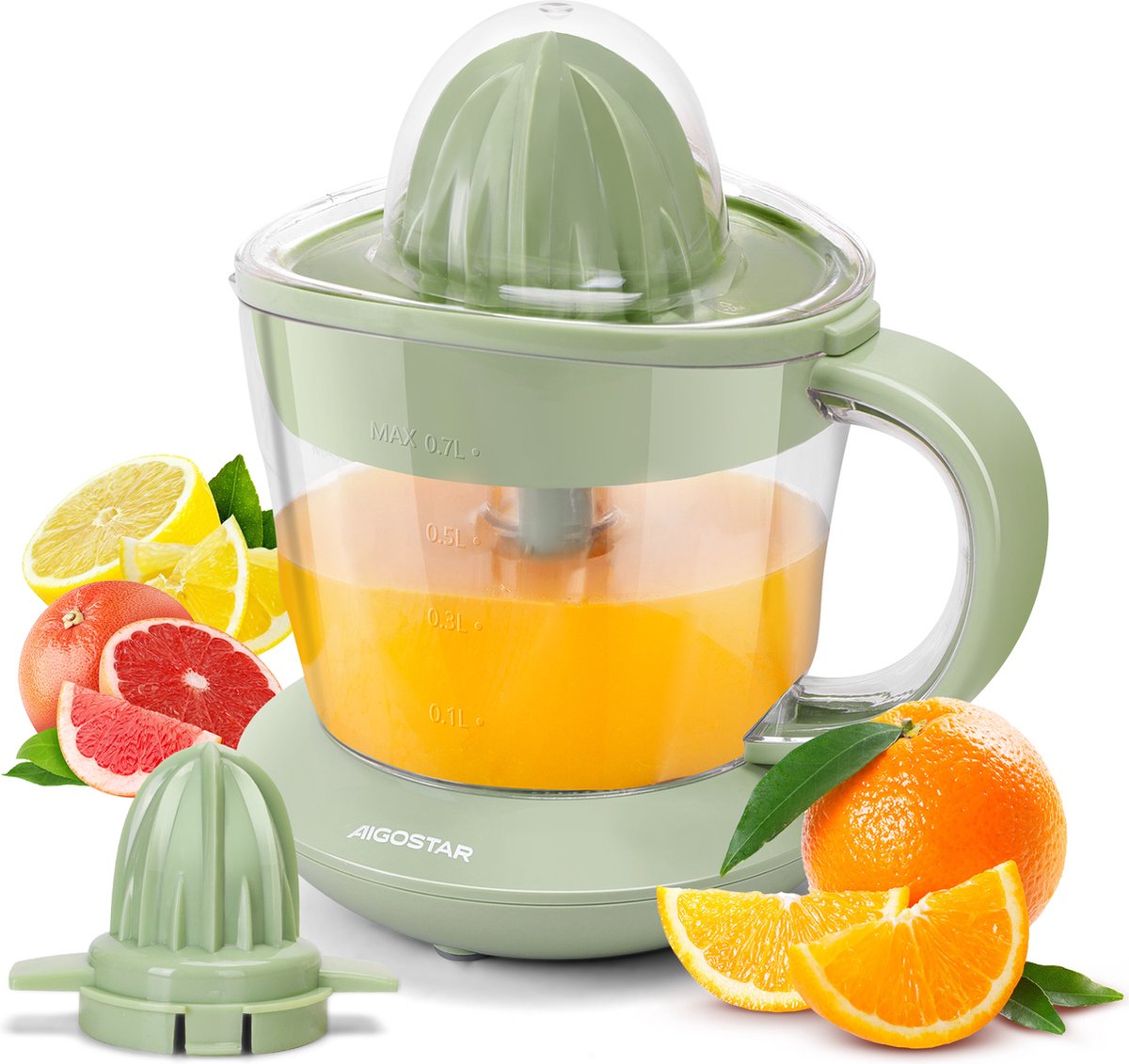 Citruspers - Elektrisch - 40W - Groen - Aigostar •
