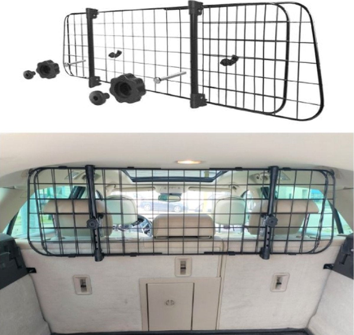 Nobleza Hondenrek - Autorek hond - Bagagerek - Universeel - Verstelbaar