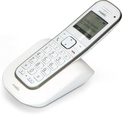 Fysic FX-9000 DUO Senioren DECT telefoon - Extra luid gespreksvolume voor slechthorenden - Wit •