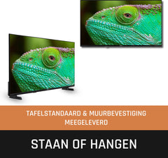 Lenco LED-4044BK - 40 inch - Smart TV- Full HD - Zwart