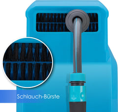 KESSER® Tuinslanghaspel Automatische Wandslangenbox inclusief 30 meter Tuinslang en Muurbevestiging - Blauw