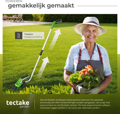 Accu Heggenschaar - Grasschaar - Struikschaar - Tectake®
