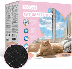 Nobleza Kattennet - Voor Balkon - Balkon net - 8x3 m - wit
