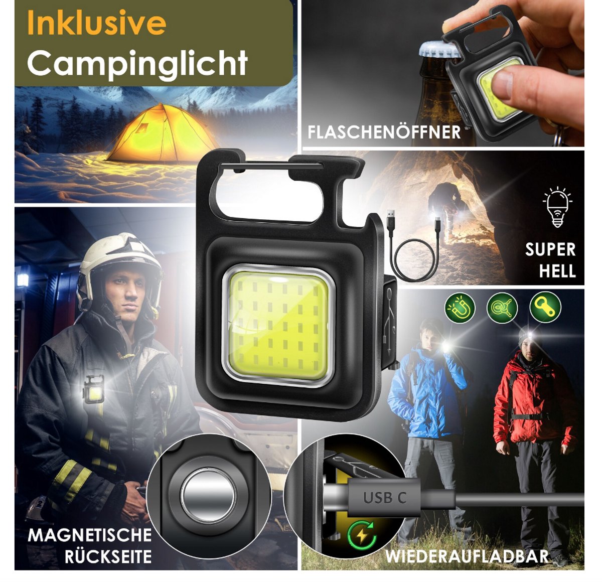 Campingstoel - Visstoel - Vouwstoel - Grijs - KESSER®