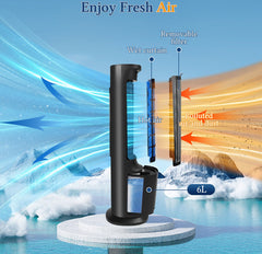 Taylor Swoden Aircooler - Luchtkoeler - Ventilator - Torenventilator - Zwart •