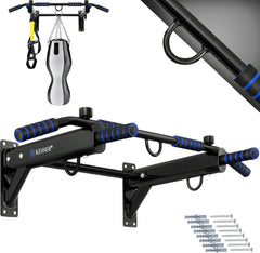 KESSER® Pull up bar - Optrekstang - Wandmontage - Blauw