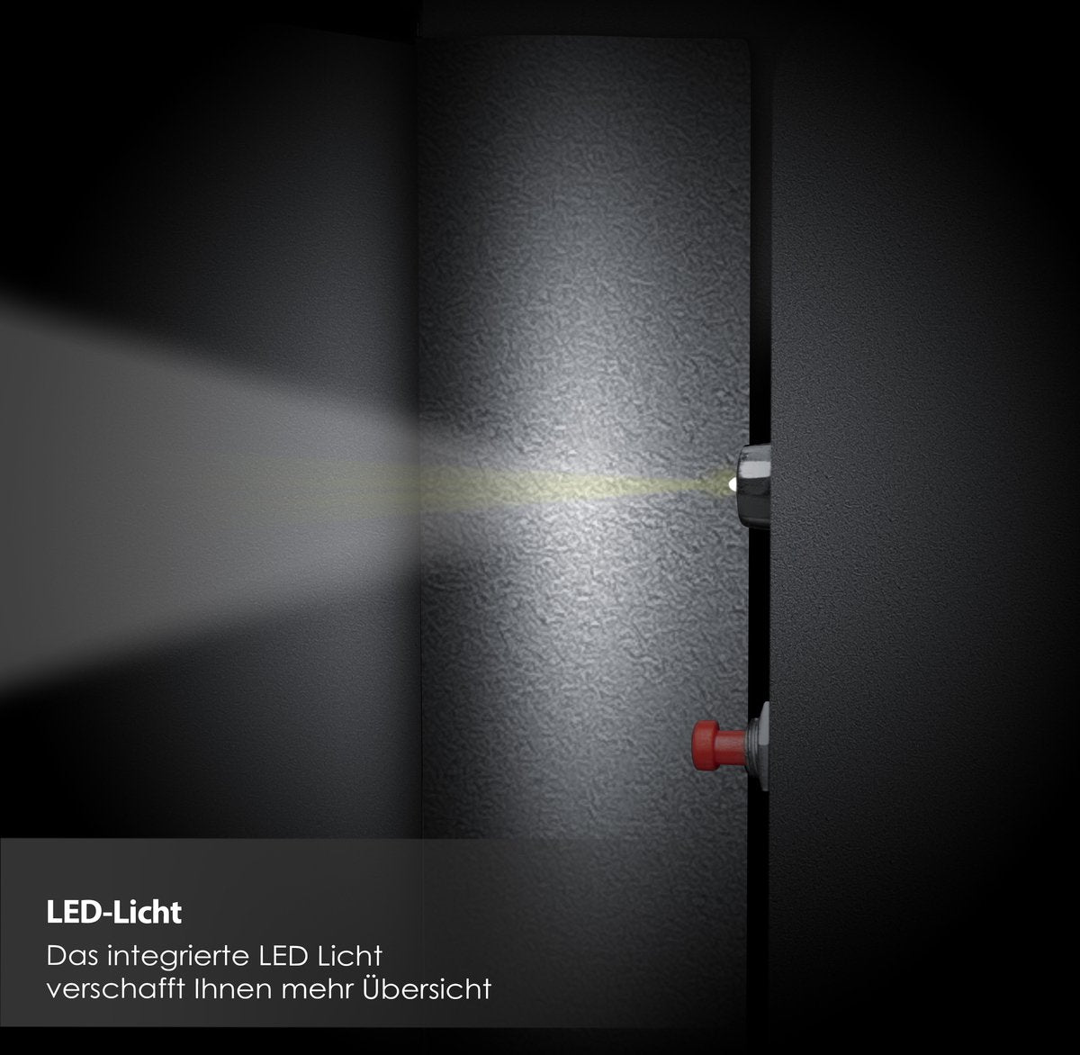 KESSER® Elektronische Kluis met cijferslot - 38x30x30cm - Zilver •
