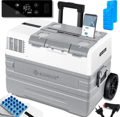 KESSER® Elektrische Koelbox - Compressor - tot -20°C - 42L - Grijs