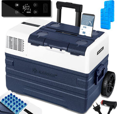 KESSER® Elektrische Koelbox - Compressor - tot -20°C - 42L - Marineblauw