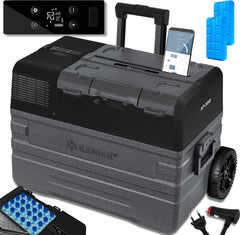 KESSER® Elektrische Koelbox - Compressor - tot -20°C - 42L - Zwart