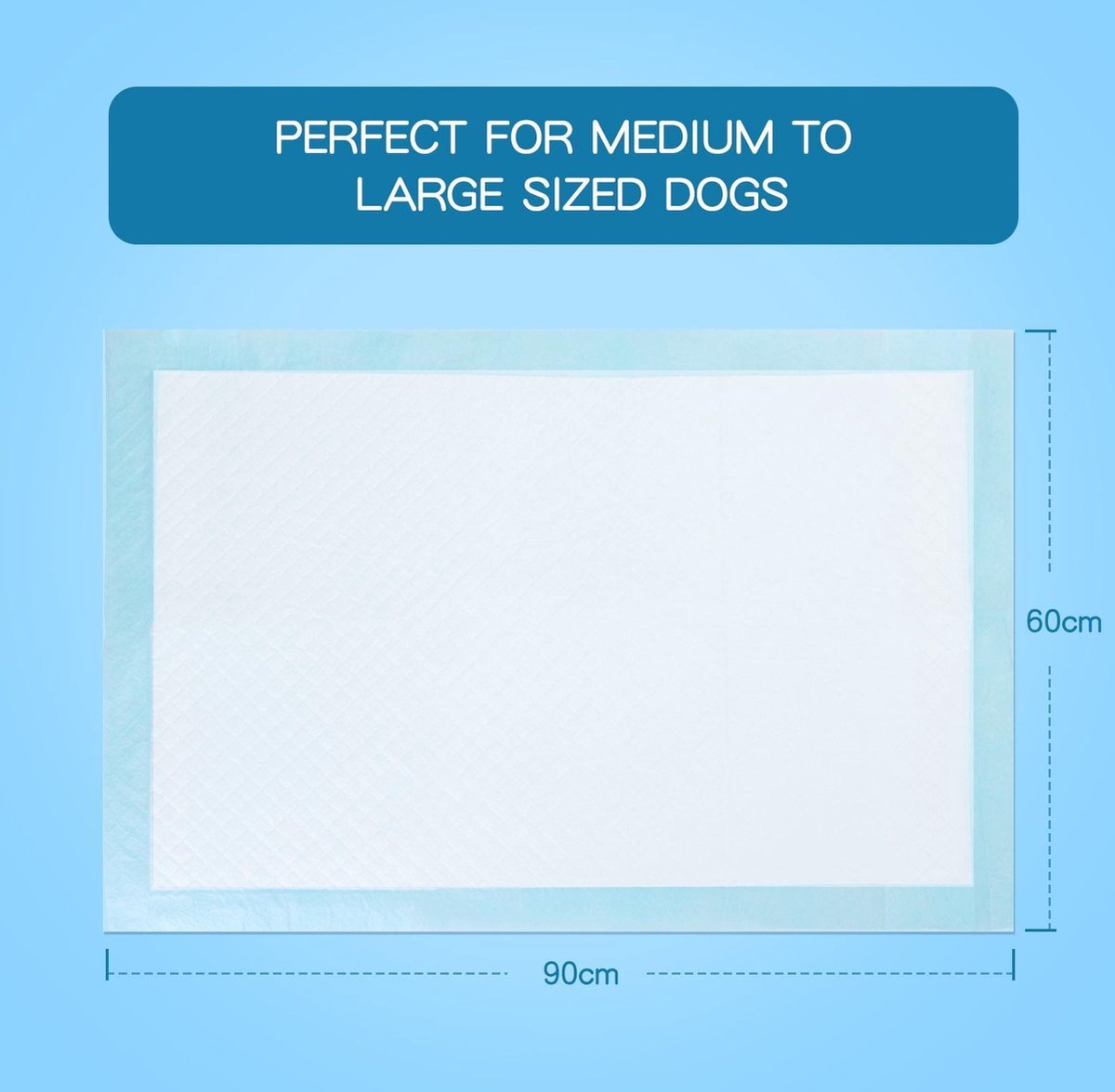 Puppy Training Pads - 60x90cm - 30 stuks - Nobleza