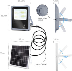 Solar wandlamp buiten - Tuinverlichting - Buitenverlichting - Grijs - Aigostar