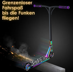Kinderstep - Stuntstep - Vouwbaar - Regenboog - KESSER®