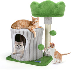 Nobleza 42U - krabpaal voor Katten - Kattenspeelgoed - Kattenhuis - Kattenmand - 40x30x53cm