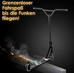 KESSER® Stuntstep voor Volwassenen en Kinderen - Kinderstep - Zwart