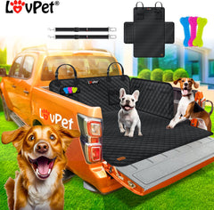 LOVPET® Hondendeken Auto - Waterafstotend - Zwart