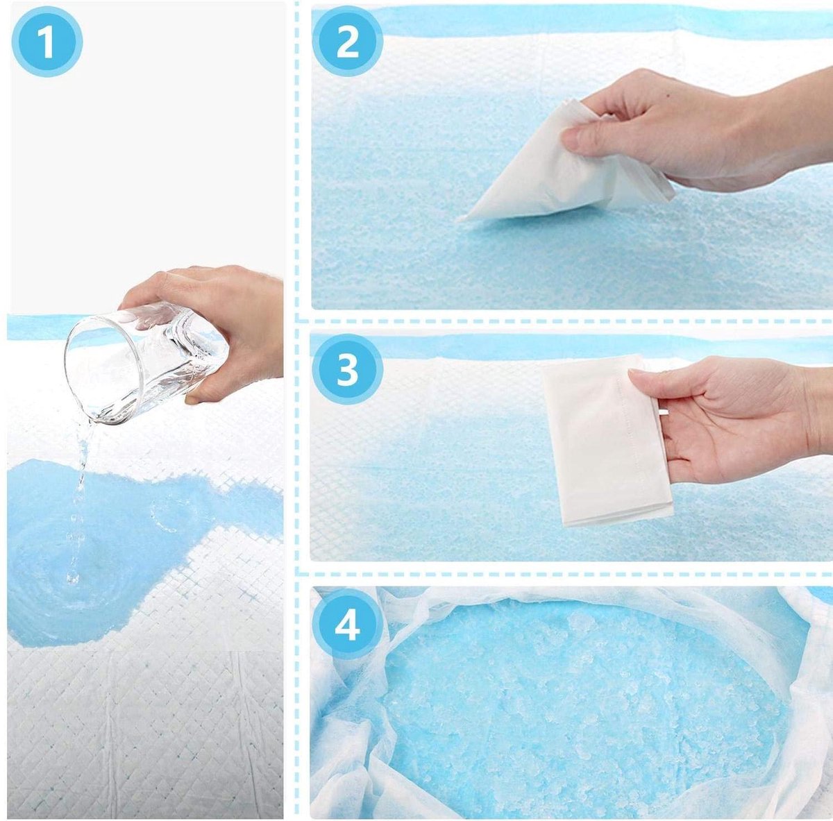 Puppy Training Pads - 60x90cm - 100 stuks - Nobleza