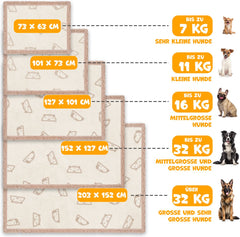 Hondendeken bank - hondenmat - 203x152 cm - Beige - LOVPET®