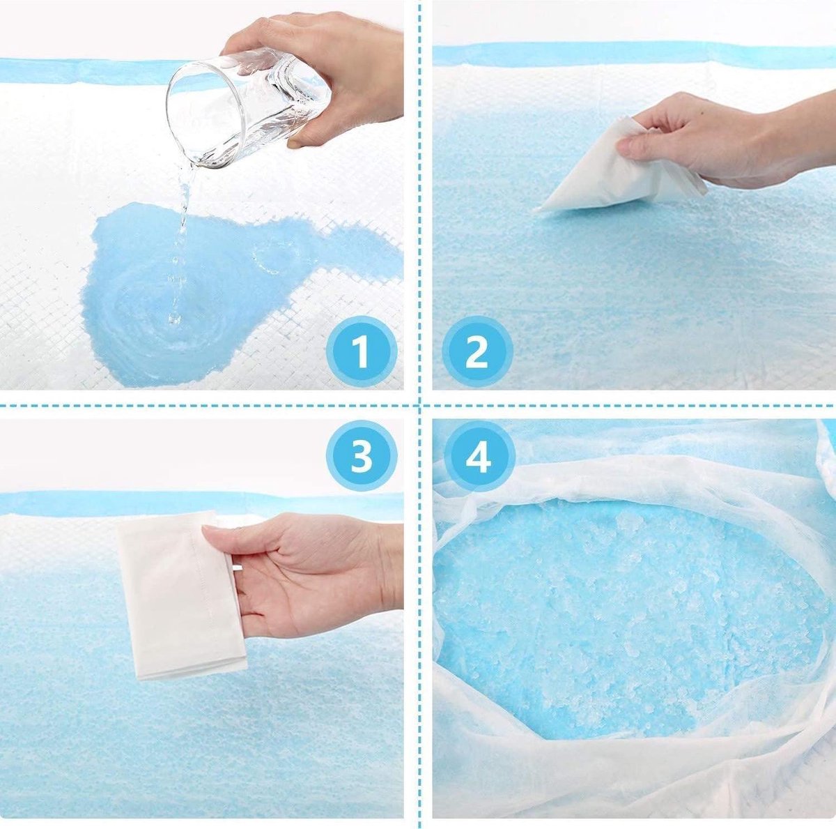 Puppy Training Pads - 60x60cm - 20 stuks - Nobleza