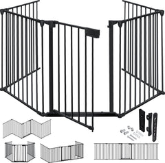 KESSER® Traphekje - Veiligheidshekje - 300cm - Zwart