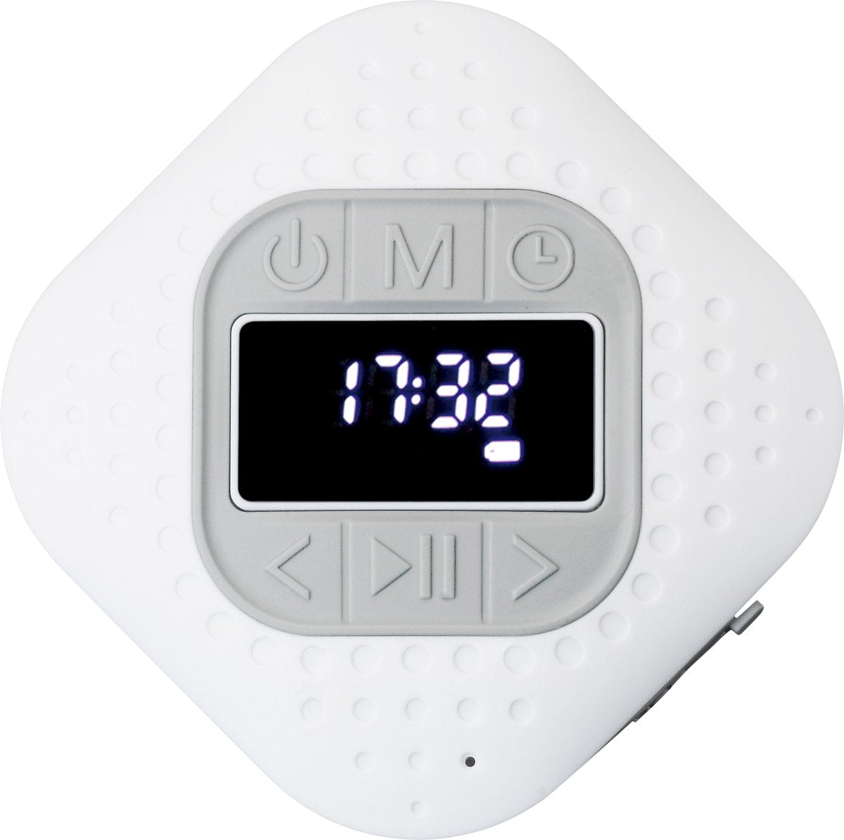Radio - met Bluetooth - Waterbestendig - Wit - Lenco - BAR-013WH