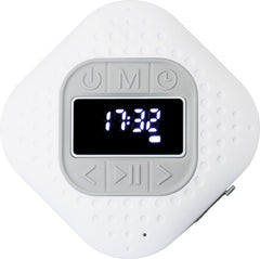 Radio - met Bluetooth - Waterbestendig - Wit - Lenco - BAR-013WH