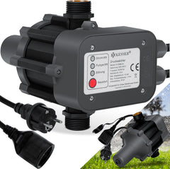 KESSER® Elektronische Drukschakelaar - Waterpomp Dompelpomp - Antraciet
