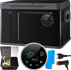 KESSER® Elektrische Koelbox - Compressor - tot -20°C - 49L - Zwart