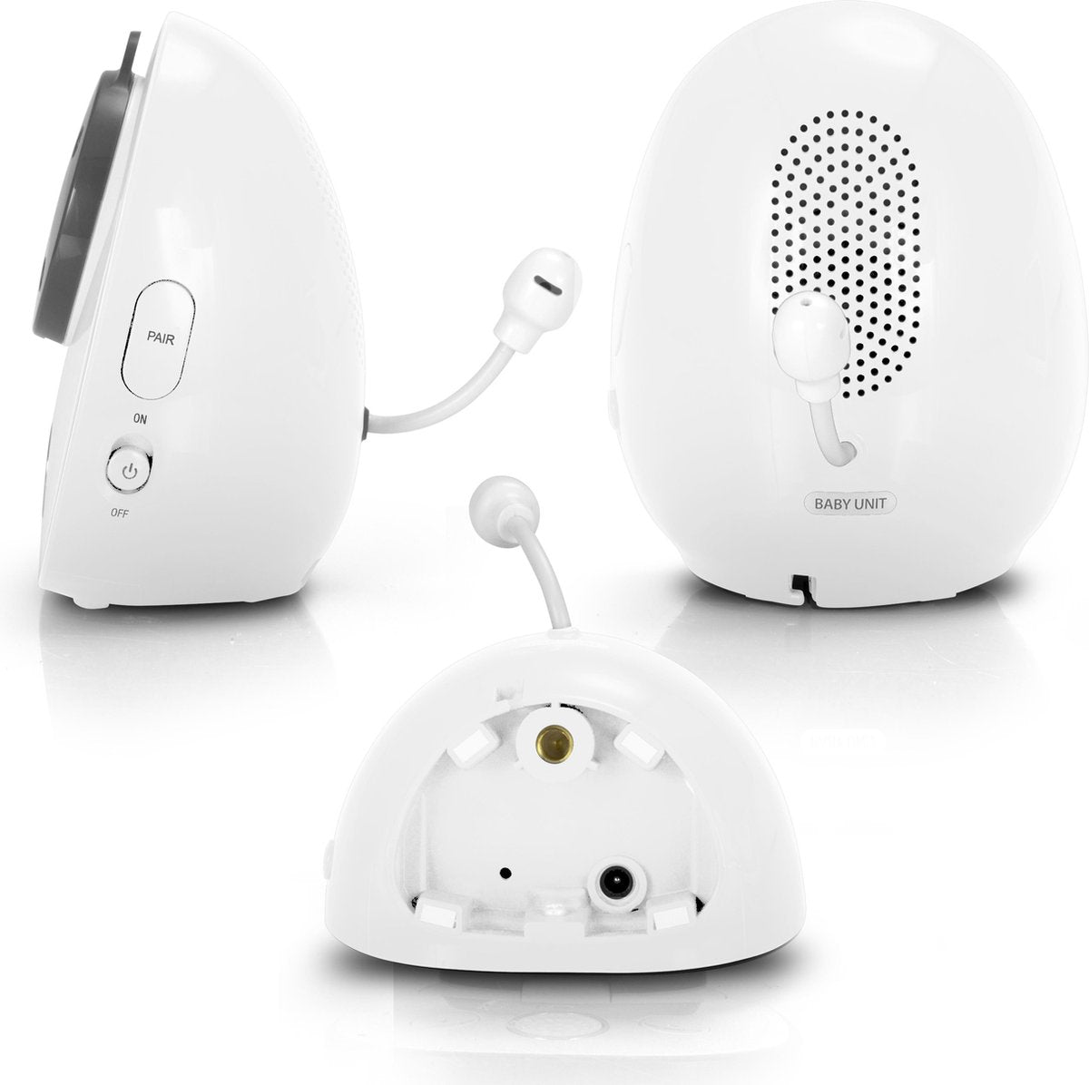 Alecto DVM-77 - Babyfoon met camera - Temperatuurweergave - Wit