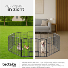 Puppyren - Hondenren- Dierenren - 60 cm hoog - Tectake®