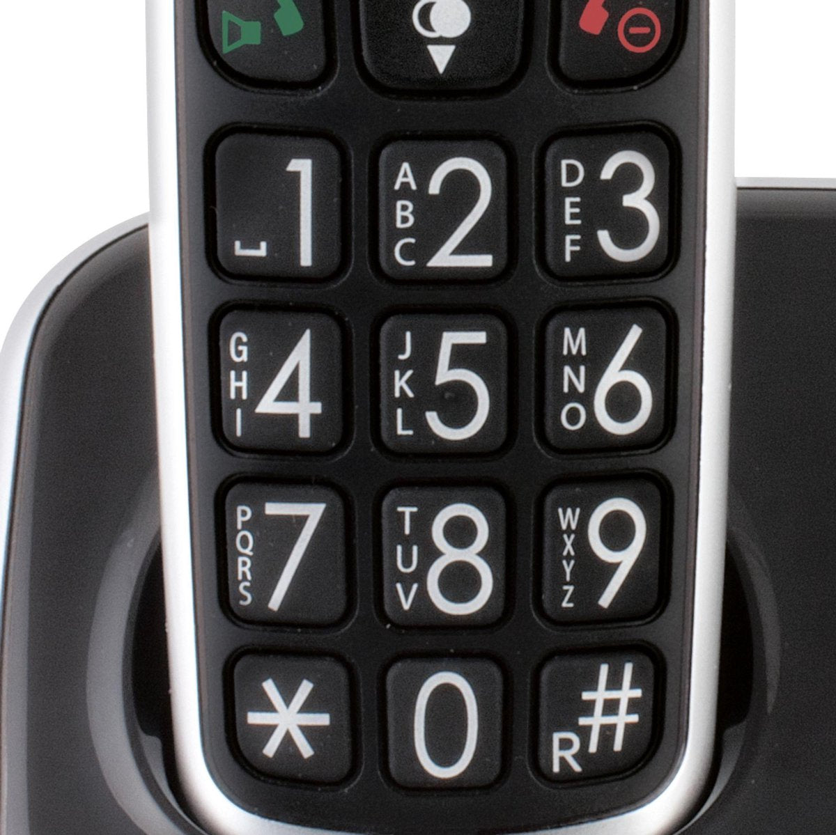 Profoon PDX-2728 Big Button DECT Telefoon, 2 stuks - groot verlicht display en groot toetsenbord •