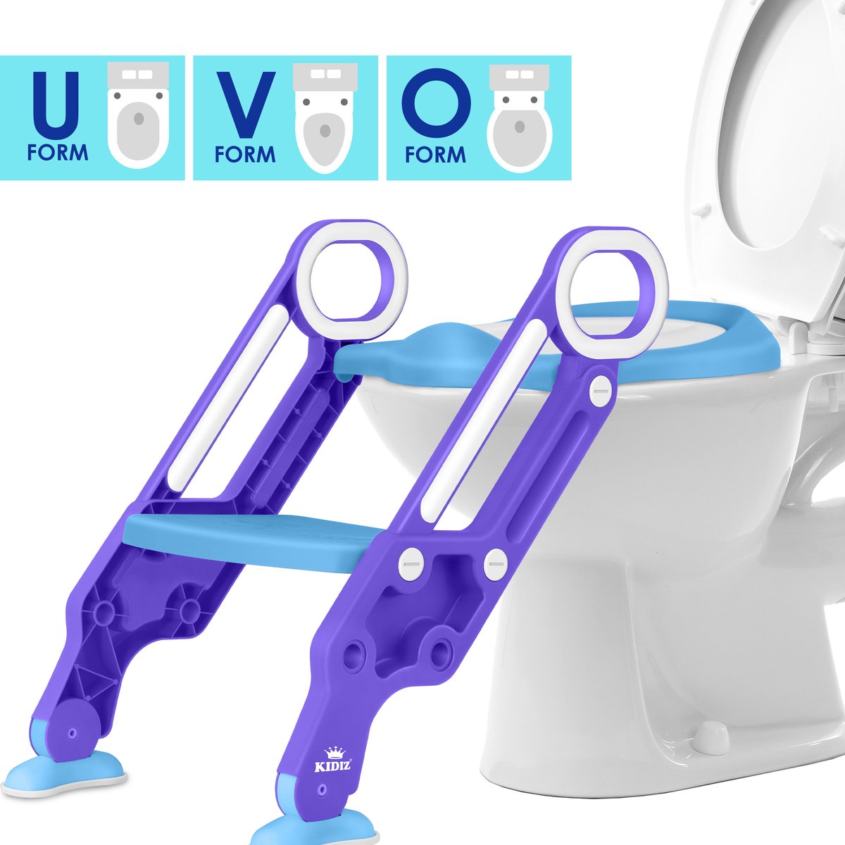 KIDIZ® WC Verkleiner - Potje Peuter - Toilettrainer - Blauw