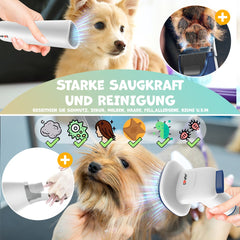 LOVPET® Hondentondeuse - Tondeuse voor dikke vacht  - Wit / Blauw