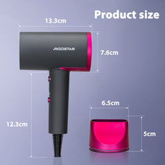 Aigostar Reisföhn - Haardroger - Ionische Fohn - 2200W